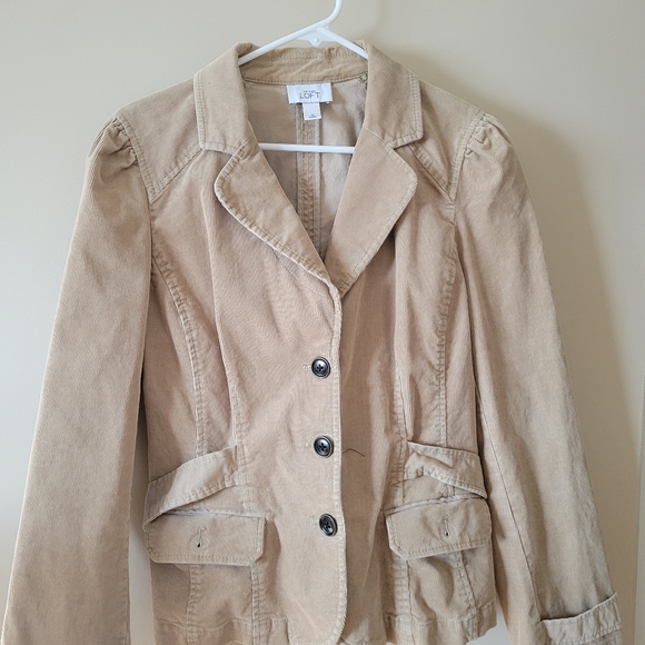 🤎EUC~ LOFT COURDEROY JACKET - Picture 13 of 16